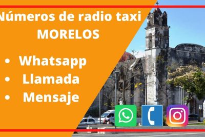 numeros de taxis morelos